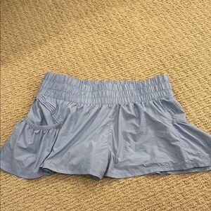 FP Movement Women's Blue “Get Your Flirt On” Shorts